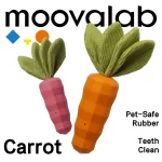 Moovalab | Carrot Chewer and Squeaky Toys