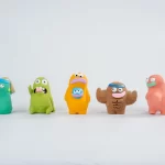 Latex Dog Toys - Funny Clay Sculpture Series by Qmonster
