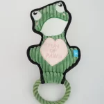 Frog Dog Toy for Tug-of-War Fun | LudiPets