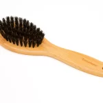 Eco-Friendly Bamboo Soft Bristle Dog Brush | LudiPets